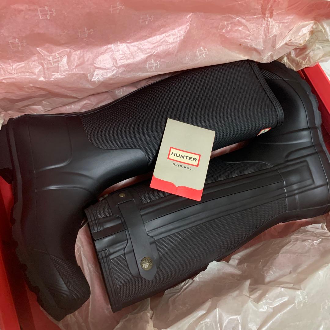 【正規品】HUNTER ハンター Wellington ラバー ブーツ 27cm HUNTER（ハンター） レインブーツ 長靴 レディース 22cm-27cm HUNTER