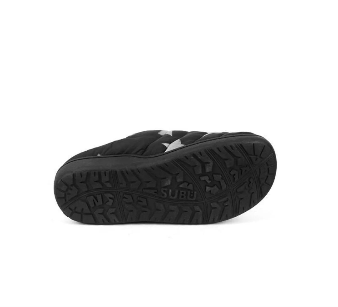 韓国限定 SUBU スブ サンダル STAR 星柄 ブラック 22〜23.5cm