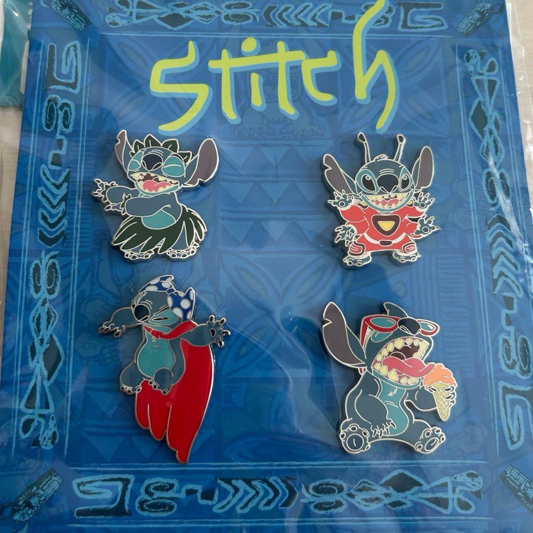 スティッチ ピンバッジ 4個セット - メルカリ
