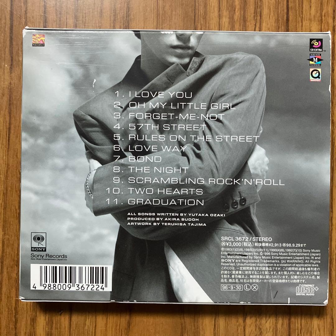 尾崎豊 For All My Love ケース・写真集・歌詞カード付 - メルカリ