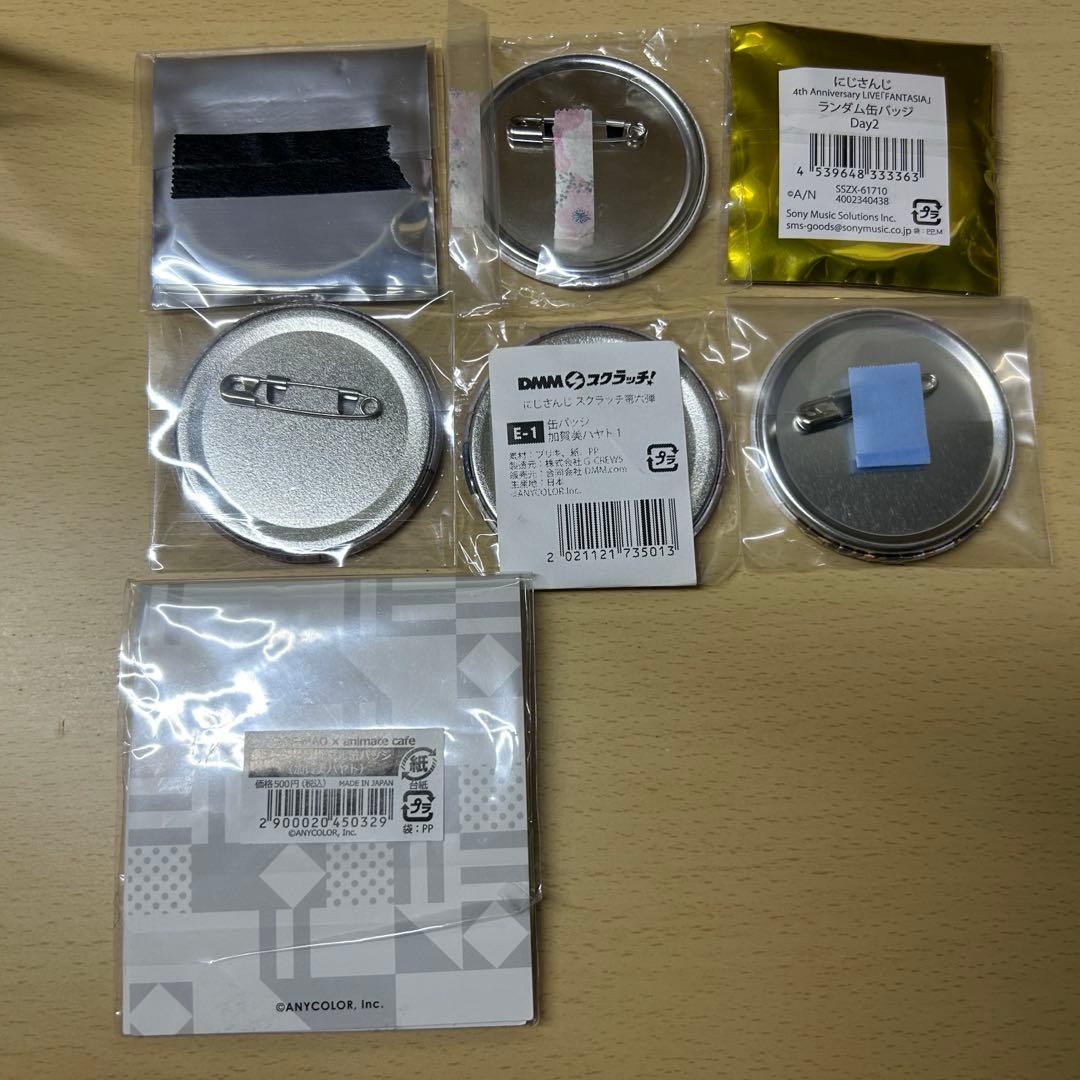 にじさんじ 加賀美ハヤト 缶バッジ アクリルスタンド まとめ売り