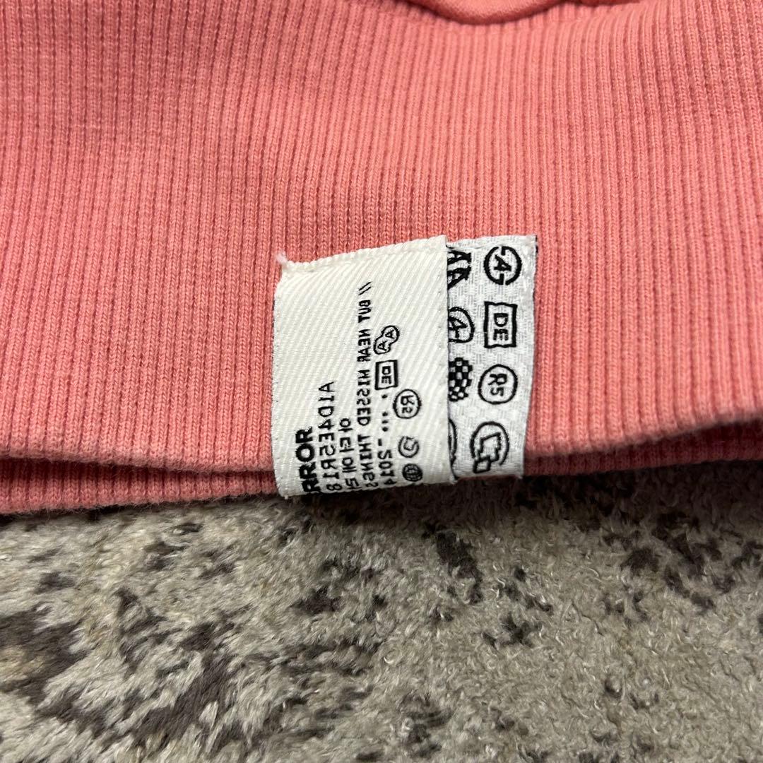 美品 ADERERROR ピンク スウェット アーダーエラー Nolc logo - メルカリ