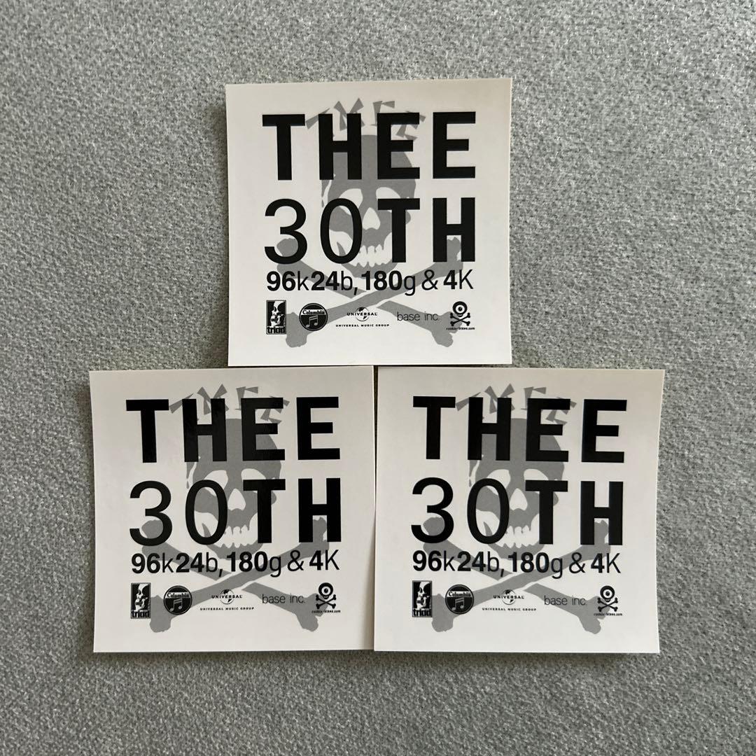 ミッシェルガンエレファント THEE 30TH 30周年記念ステッカー 3枚