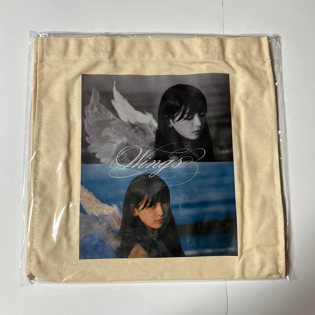 乃木坂46 池田瑛紗 トートバッグ ベージュ 個展 Wings あひるの夢