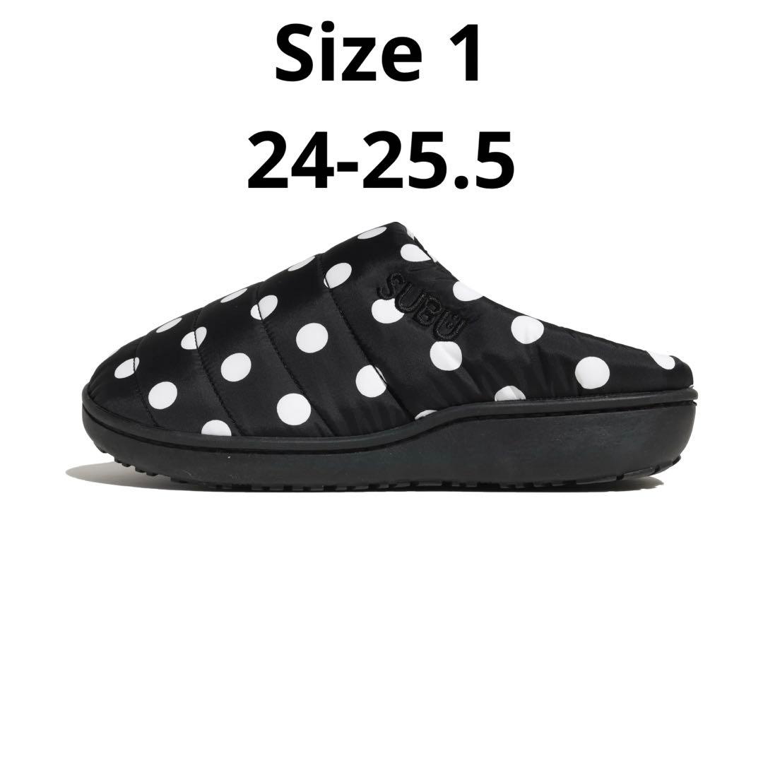 新品SUBU DOTS スブ 水玉 ドット サンダル size 1 - メルカリ