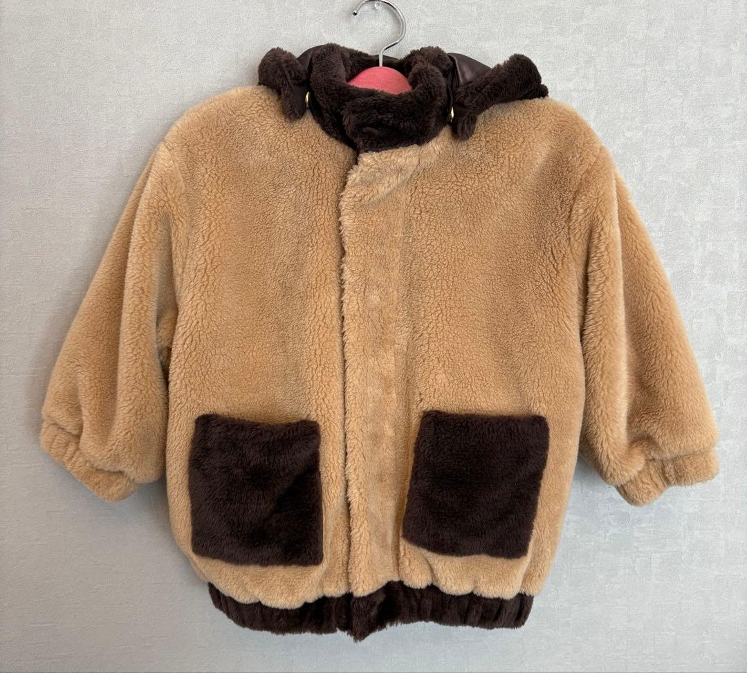 mini rodini☆ミニロディーニ　ボアジャケットブルゾン 楽天市場】mini rodini（コート・ジャケット｜キッズファッション