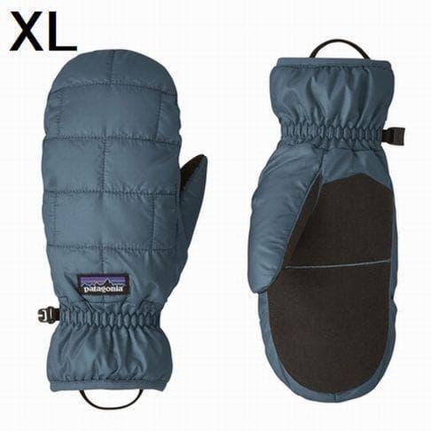 patagonia パタゴニア ナノパフミット ミトン 手袋 XL グレー - メルカリ
