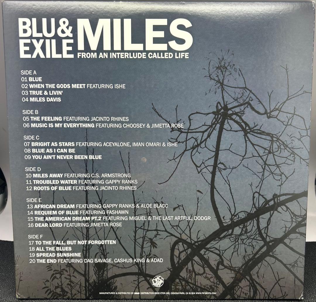 MILES \"3LP\" BLU & EXILE ブルー&エグザイル