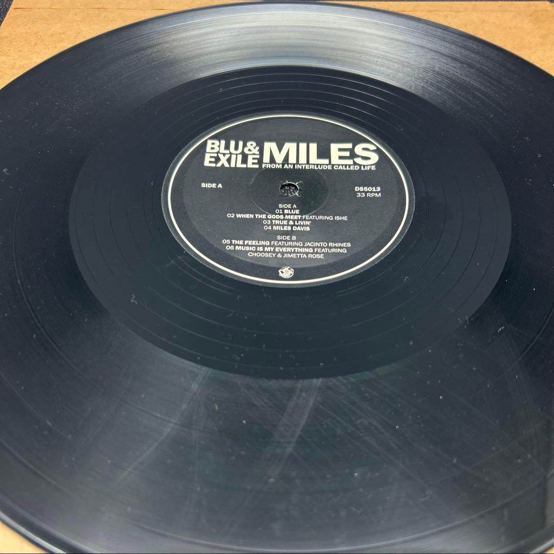 MILES \"3LP\" BLU & EXILE ブルー&エグザイル