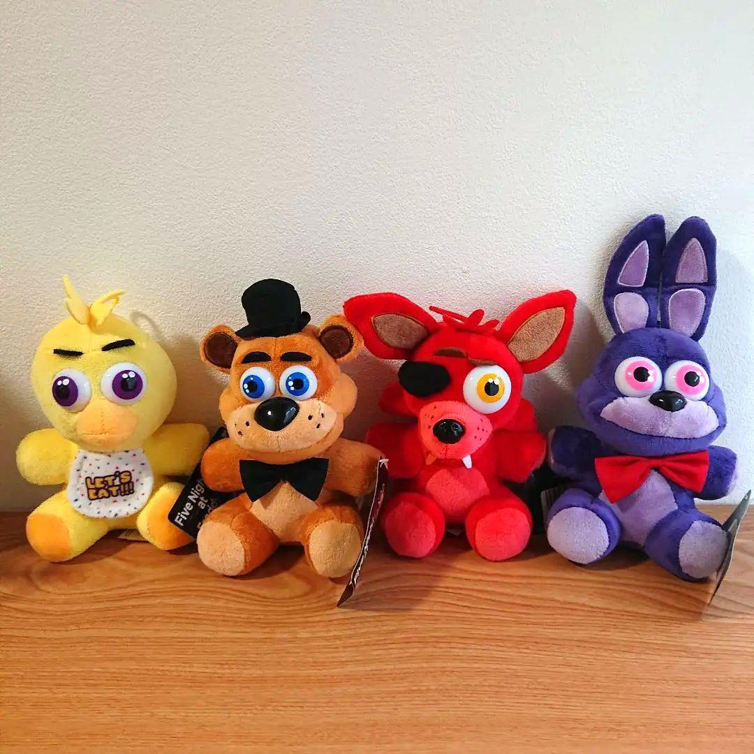 FNaF ファイブナイツアットフレディーズ ぬいぐるみ 4体セット - メルカリ