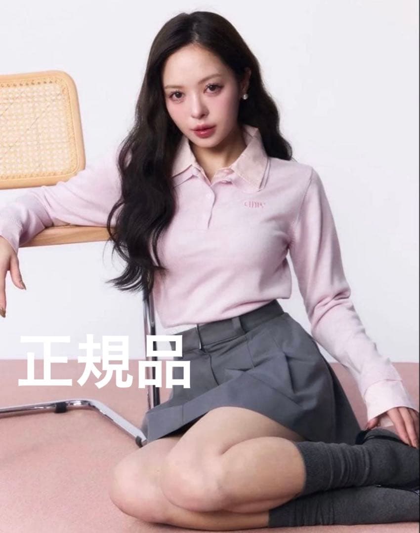 EIMY ISTOIRE ダブルカラーデザインニット ピンク pink - メルカリ