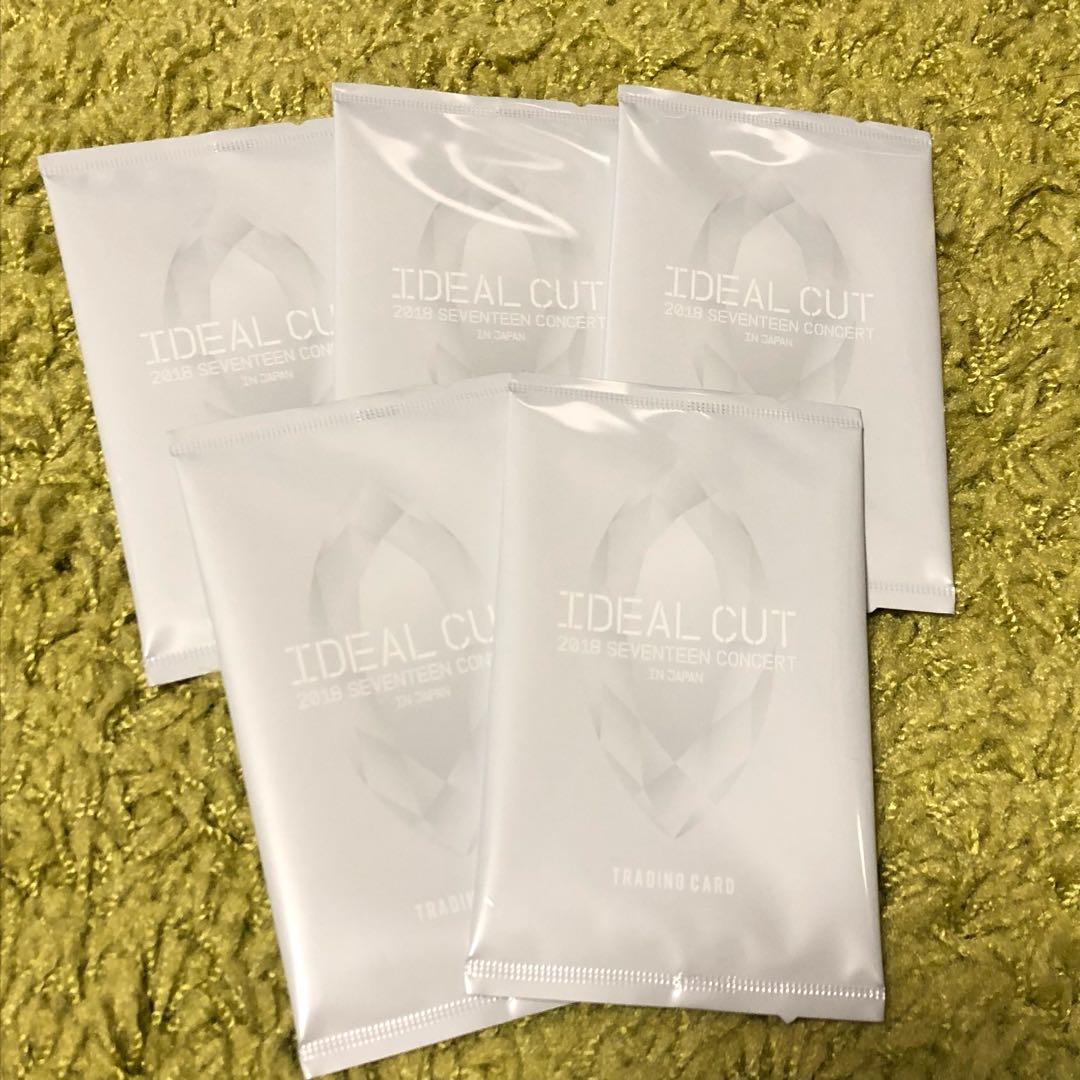 seventeen イルコントレカ 未開封 5パック トレーディングカード 5パックセット（1パック3枚入り）※カード種類全