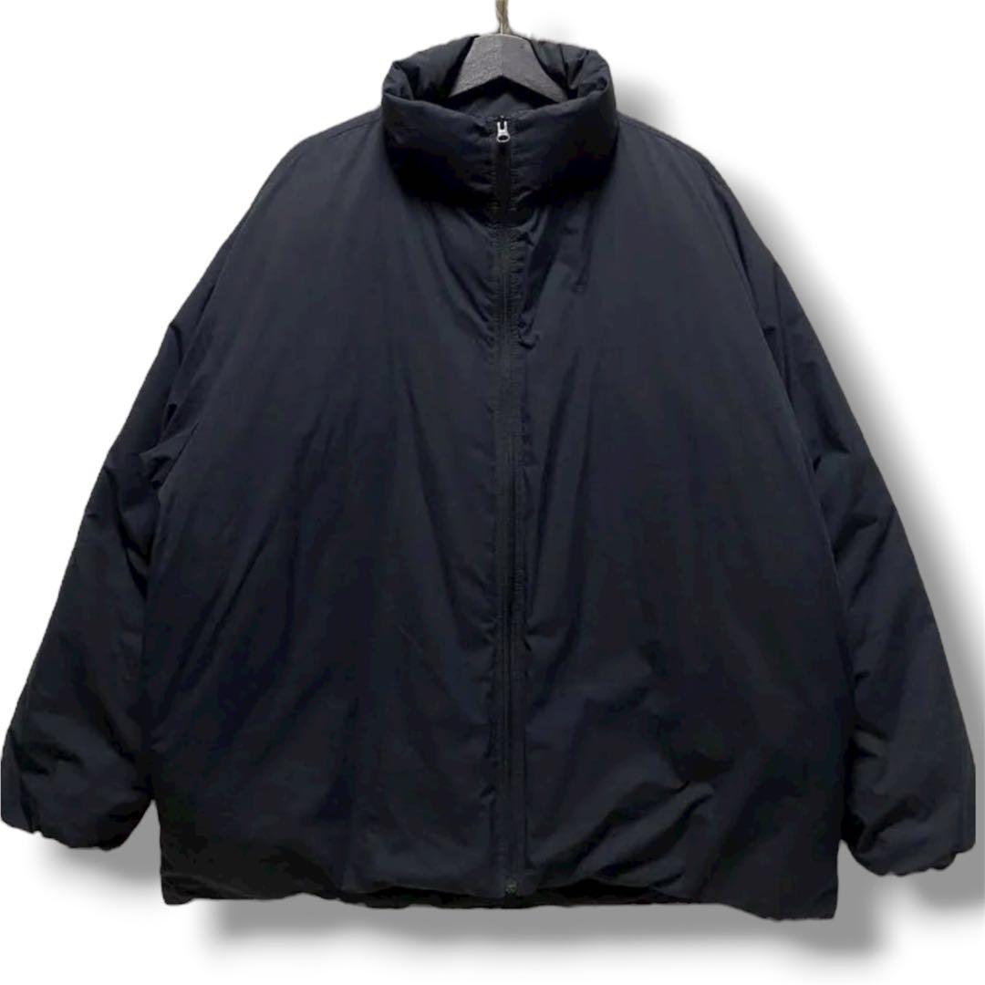 美品MUJI 無印良品 水を弾くスタンドカラーダウンジャケット 22AW XL
