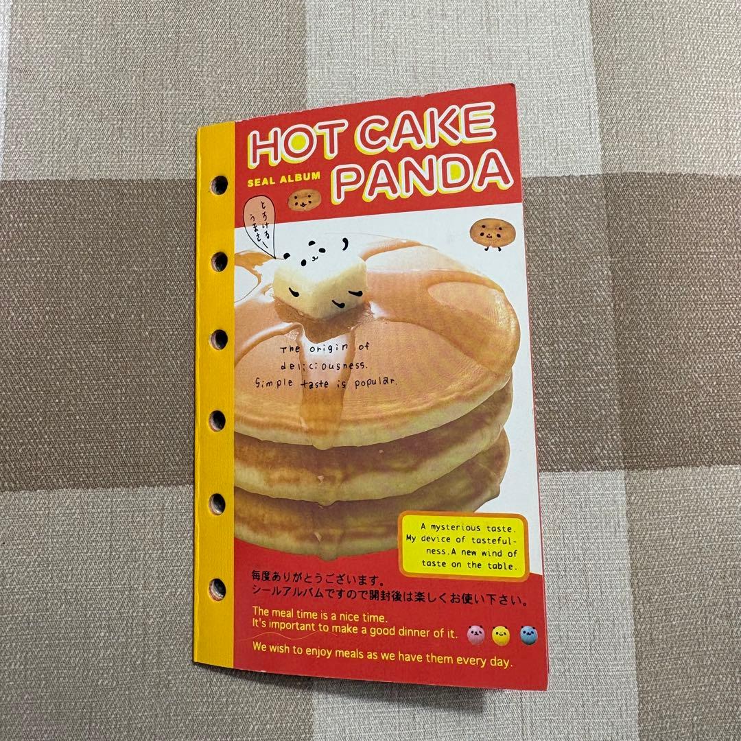 カミオジャパン ホットケーキパンダ シール帳 平成レトロ - メルカリ