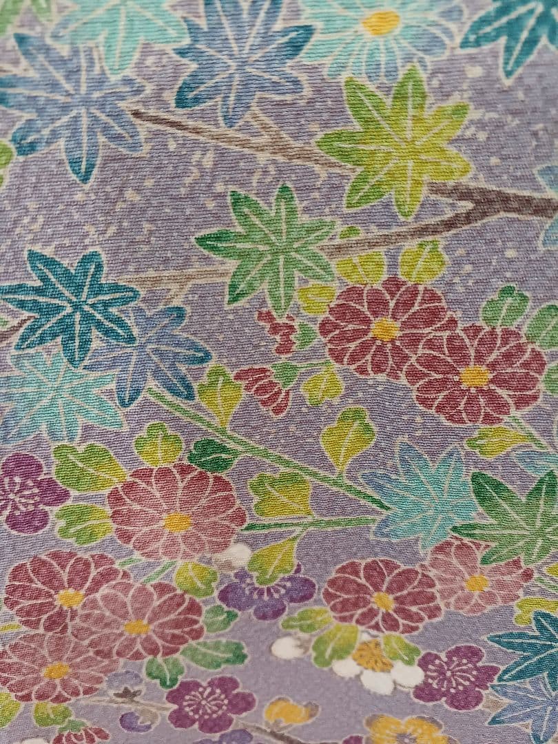 小紋］中古美品 加賀友禅 K-146 - メルカリ