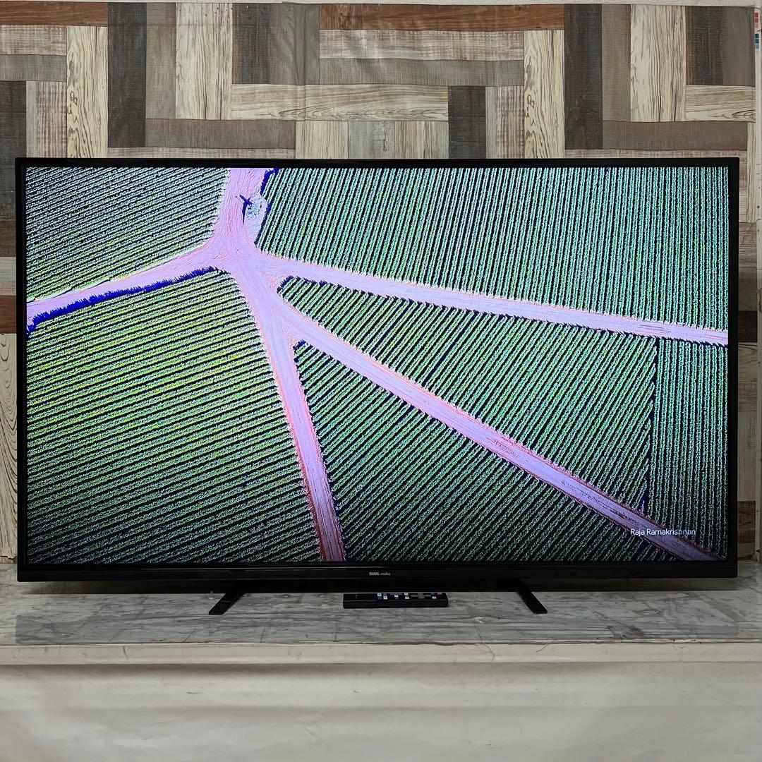 screaming666さん専用全国送料込DMM55V型4K液晶ディスプレイ