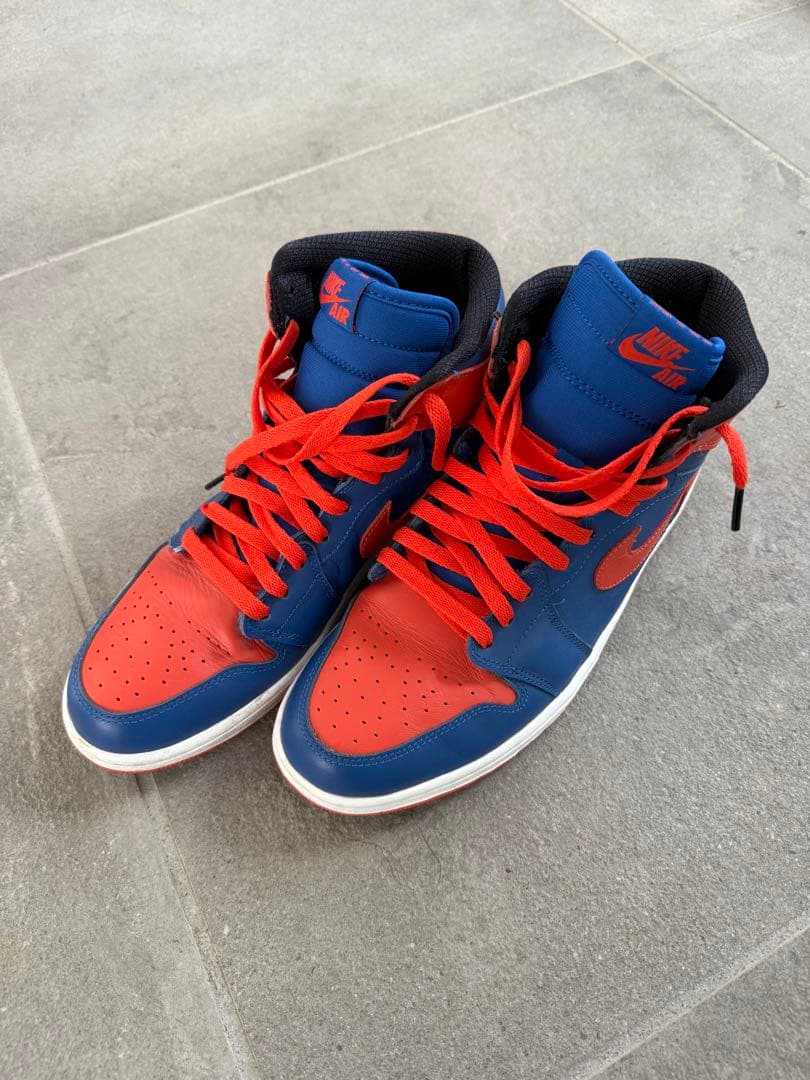 シューズ(男性用) Nike Air Jordan 1 Retro High \"Knicks\"