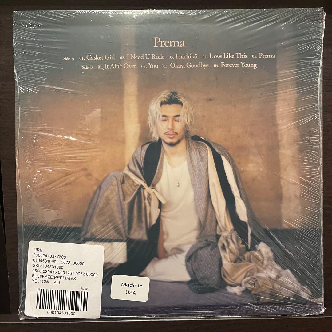 ⚠︎海賊盤注意⚠︎【正規品】藤井風 Prema 1000枚限定 レコード