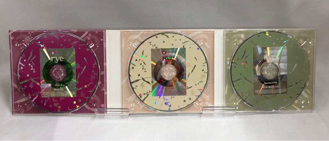 kngame16-0324 鹿乃 rye DVD付 初回限定盤 CD 3枚組
