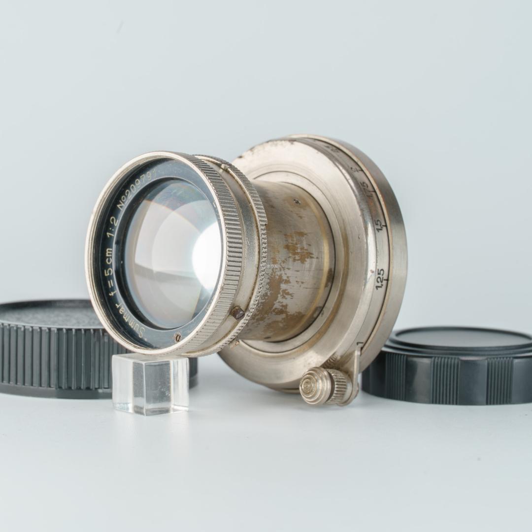 ニッケル癖玉！Leica Nickel Summar 5cm オールドレンズ - メルカリ