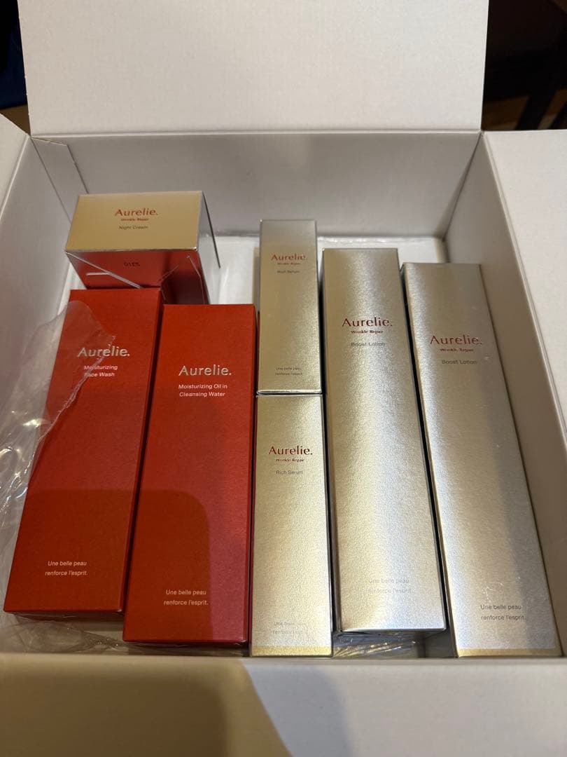 Aurelie オレリー 化粧水・セラム・Nクリーム 7点 Aurelie. / オレリー 公式オンラインショップ