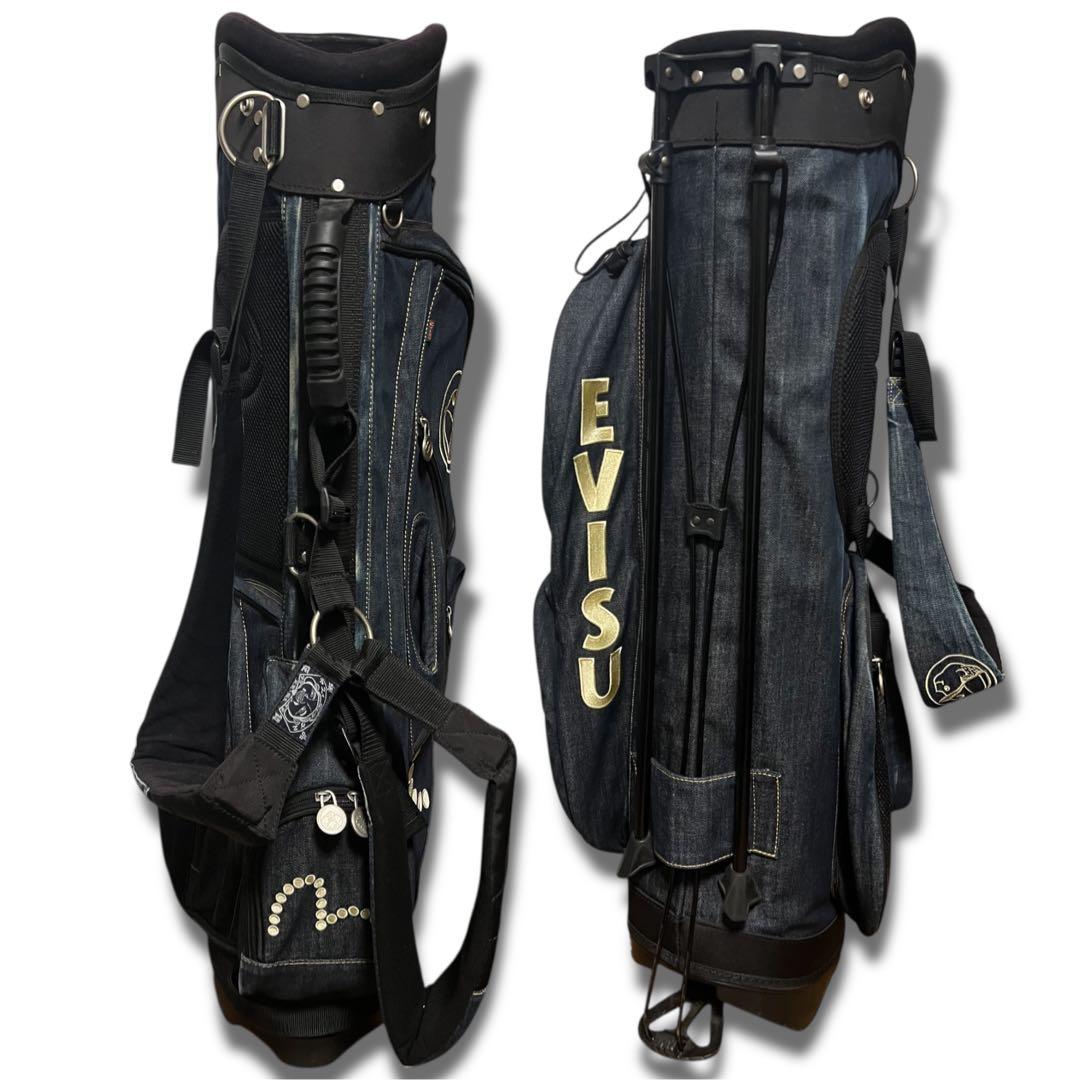 本日限定価格】希少 大人気 EVISU エヴィス スタンド キャディバッグ