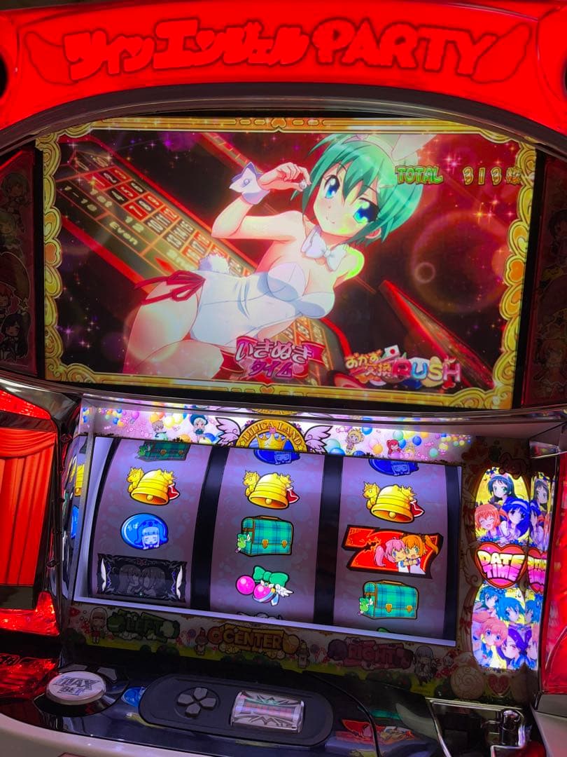 送料込】ツインエンジェルPARTY 実機 コイン不要機/イヤホンコンバーター