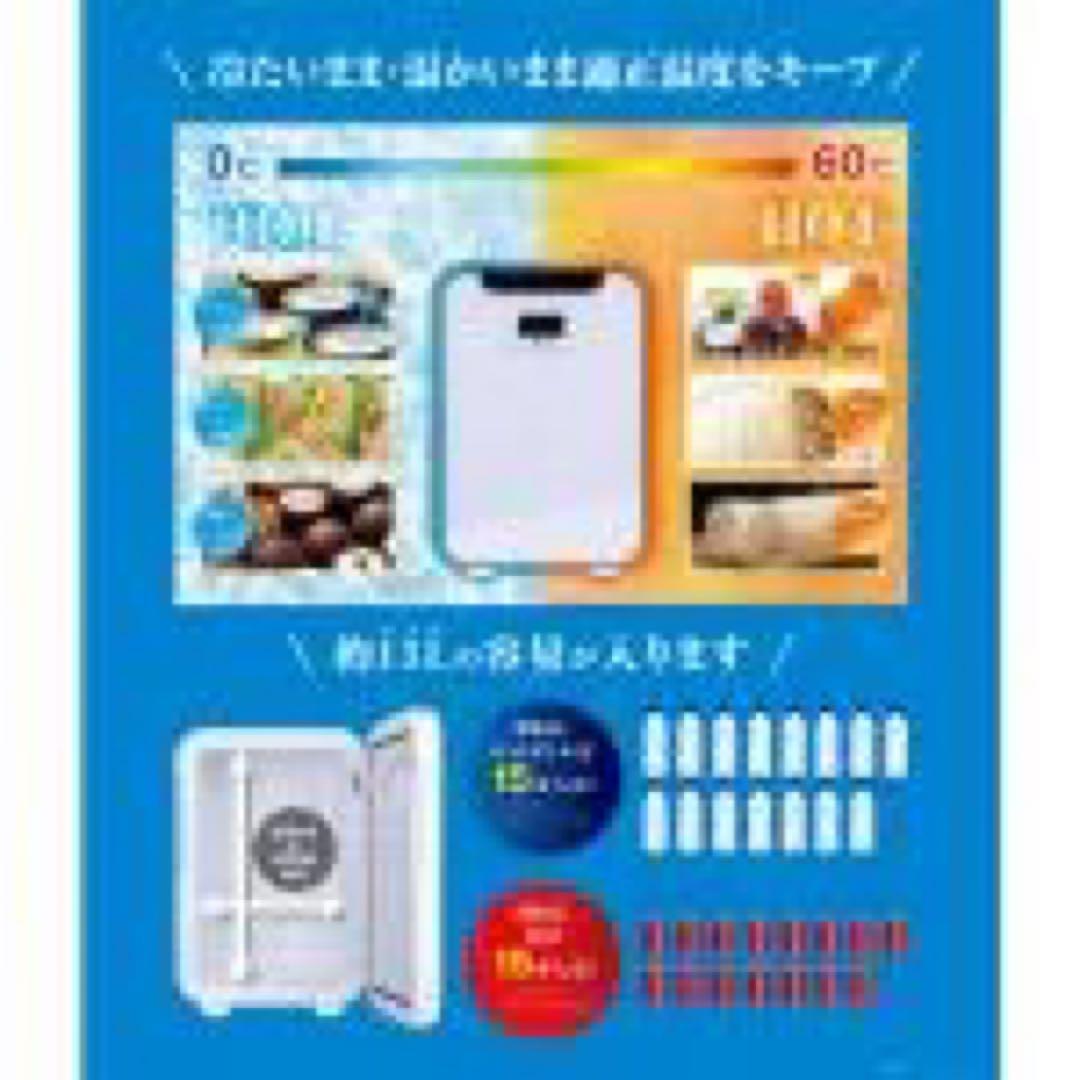 ポータブル冷温庫 15L コンセント 車内ソケット タッチパネル 保温