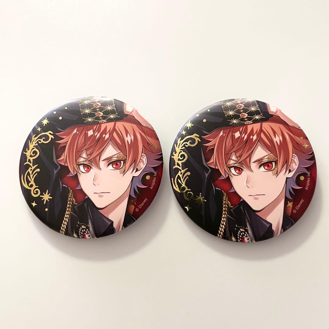 ツイステ】エース ブレイジングジュエル ツイステ展 缶バッジ - メルカリ