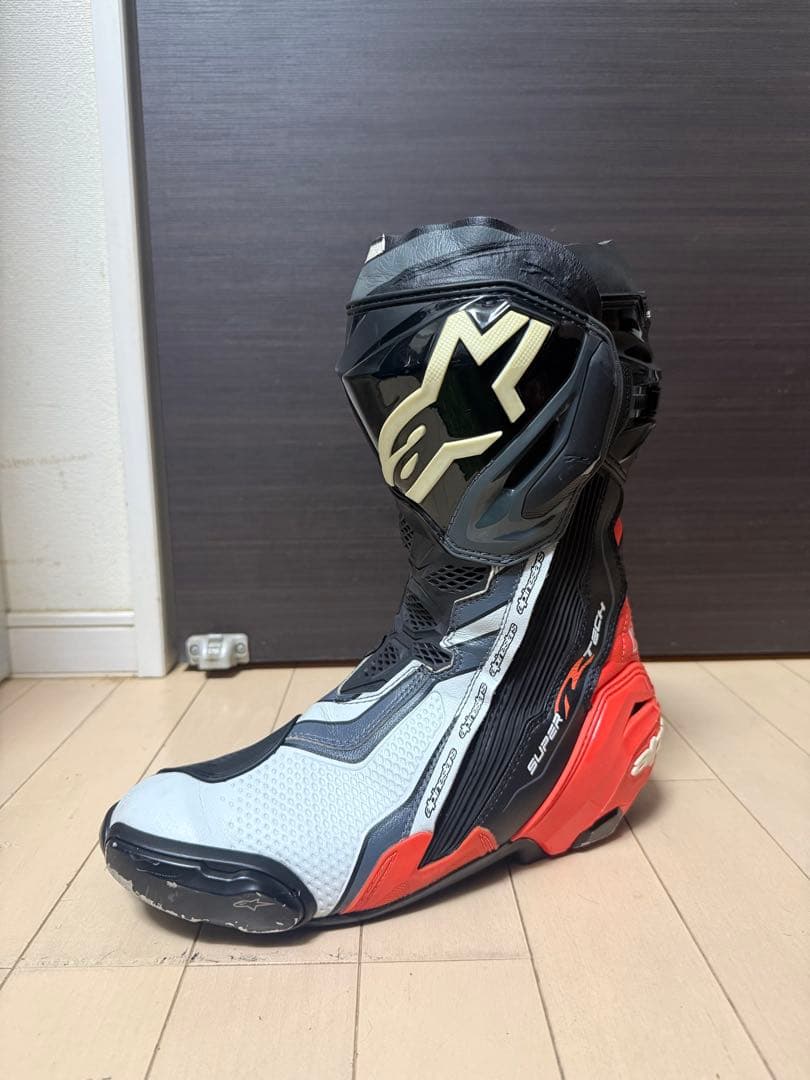 アルパインスターズ スーパーテックR ブーツ 27.5 サイズ43 アルパインスターズ（alpinestars） SUPERTECH-R VENTED BOOT