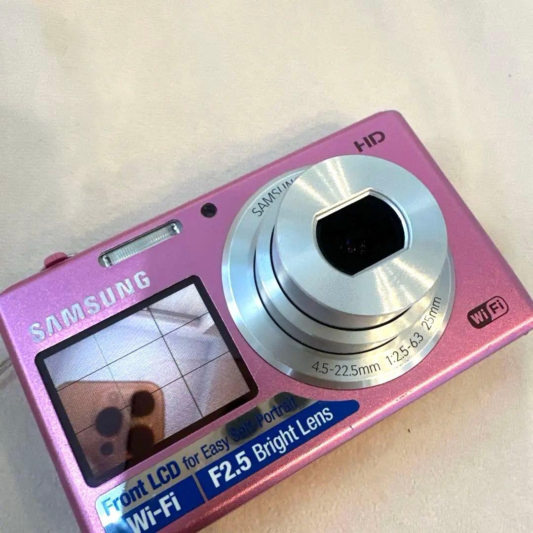 【廃盤！レア】デジタルカメラ サムスン　DV150F ピンク 自撮り液晶 2画面 廃盤！レア】デジタルカメラ サムスン DV150F ピンク 自撮り液晶 2画面