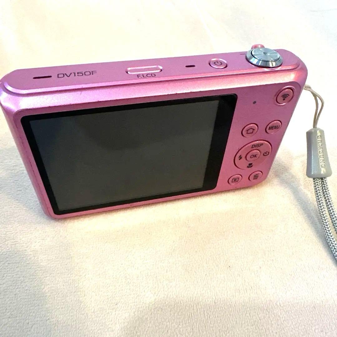 廃盤！レア】デジタルカメラ サムスン DV150F ピンク 自撮り液晶 2画面