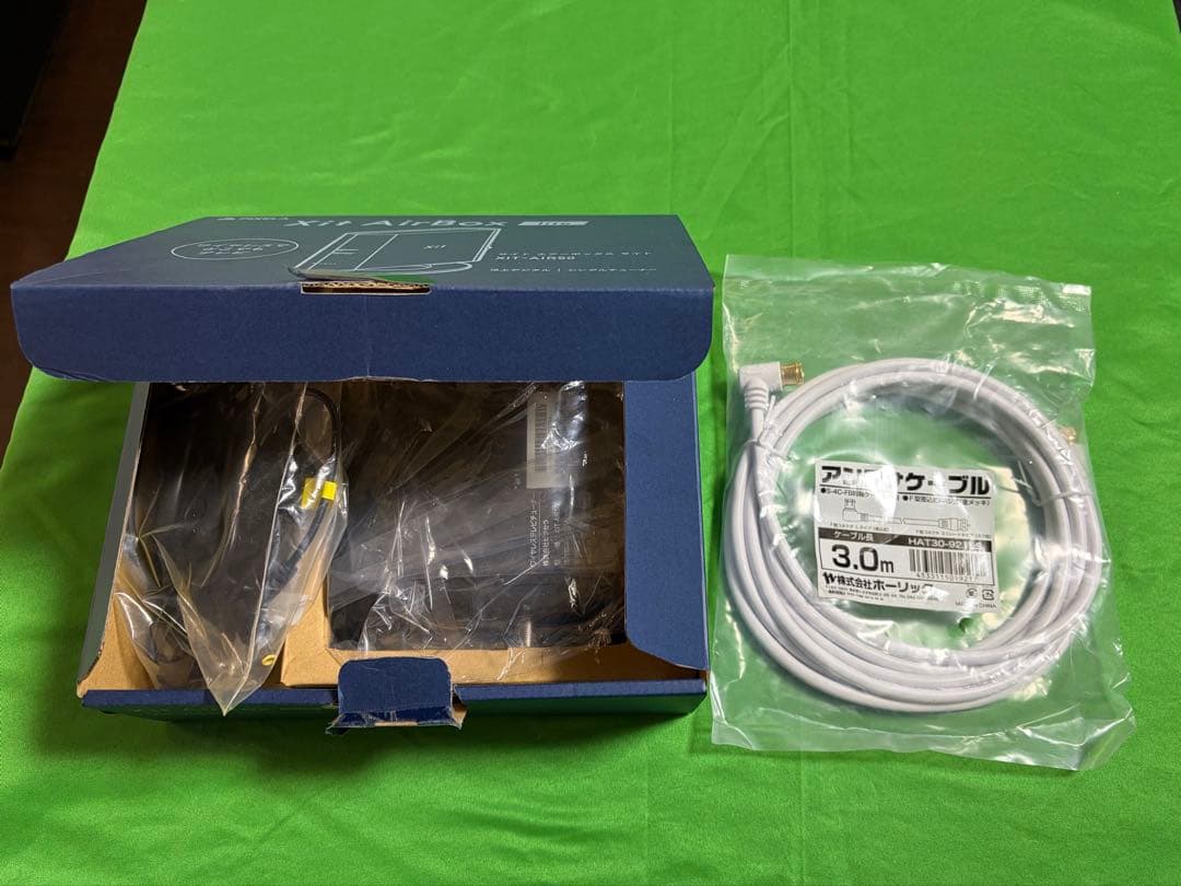 ピクセラXit AirBox lite AIR50 TVケーブル未使用3m付 - メルカリ