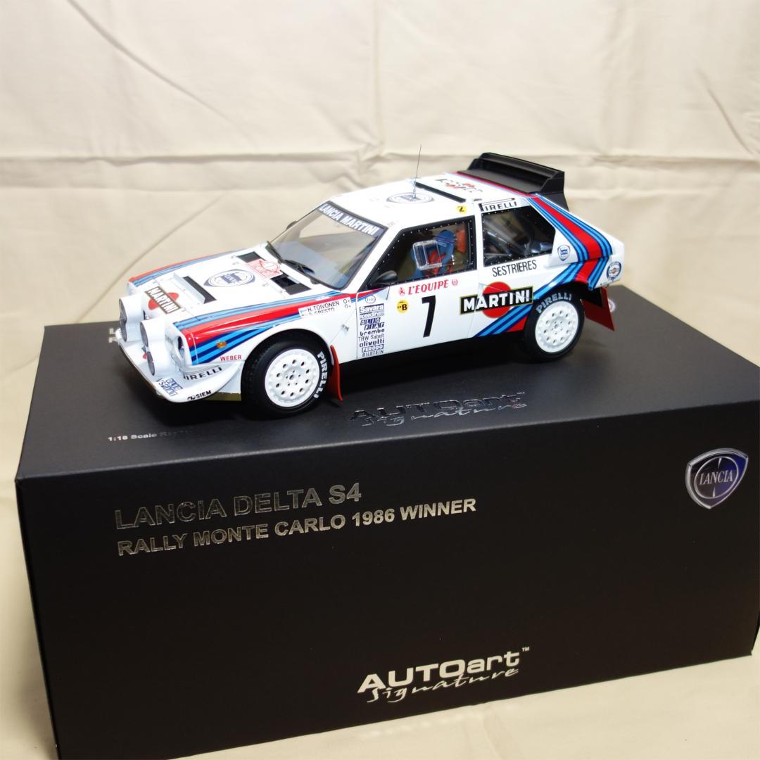 オートアート 1/18 ランチア デルタ S4 モンテカルロ 1986 #7 - メルカリ