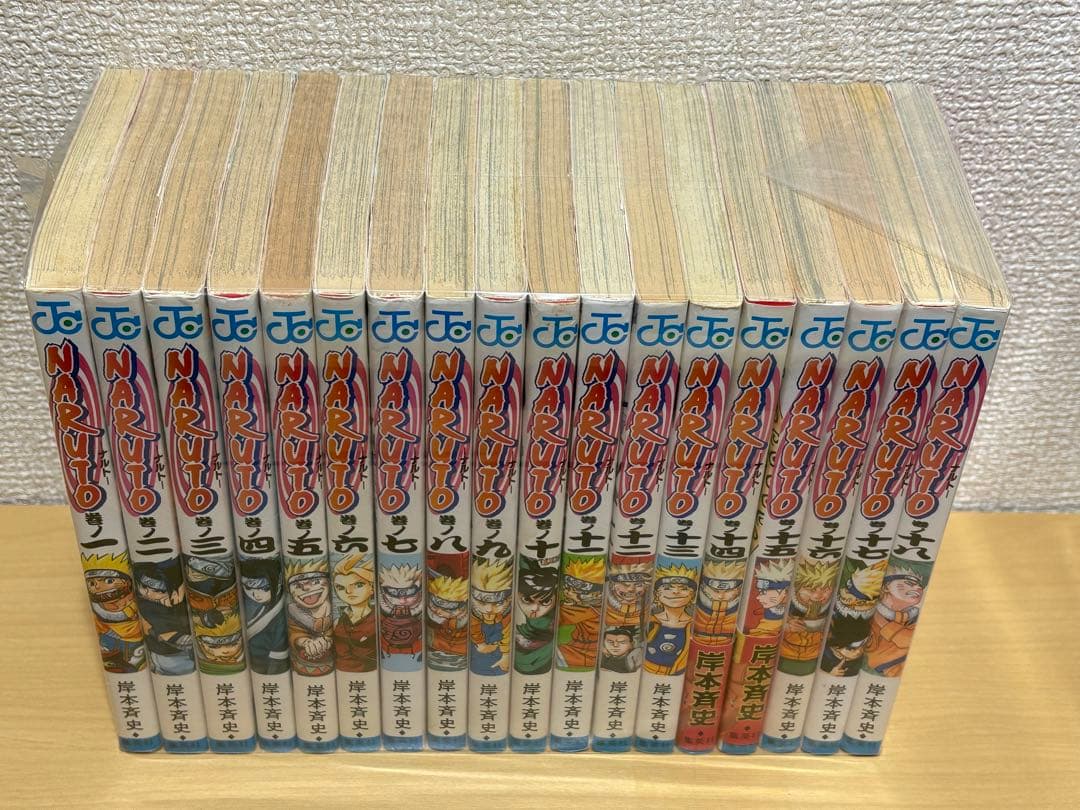 【R466m】《ヤケ等有り》 NARUTO-ナルト- 全72巻完結全巻セット