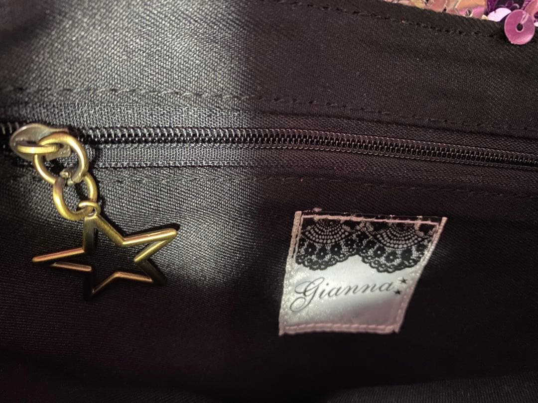 浜崎あゆみ PVで使用 スパンコールバッグ - メルカリ