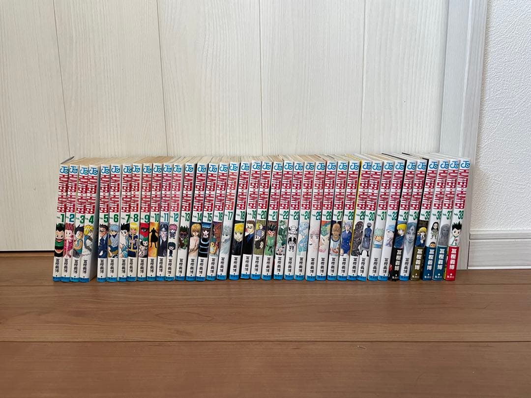 HUNTER×HUNTER 全巻セット　(1〜38巻) HUNTER×HUNTER ハンター×ハンター コミック 1-38巻セット (集英社