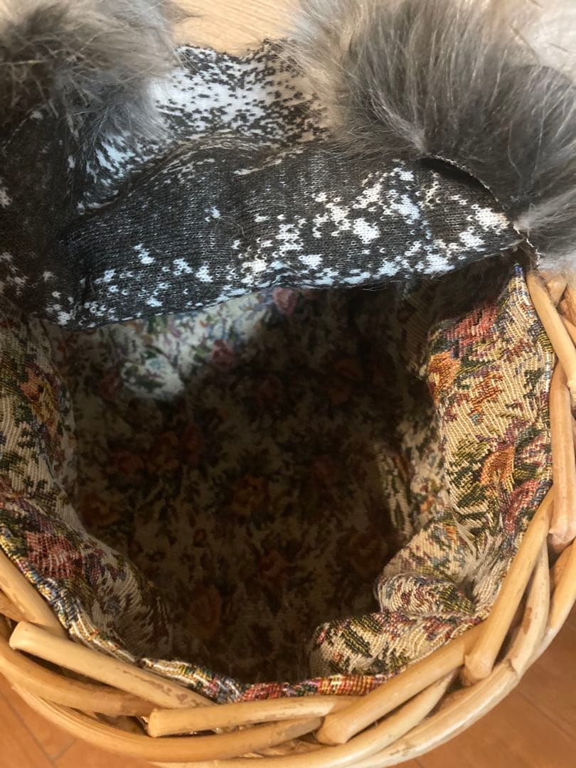 新品KIYATA 動物バスケット かごバッグ キヤタの通販はau PAY