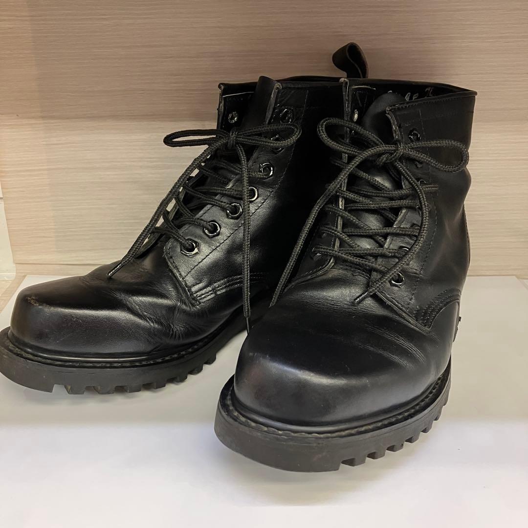 中国人民解放軍　編み上げブーツ 25-26cm 中国人民解放軍 編み上げブーツ 25-26cm 中国解放靴（中国軍キャンバス