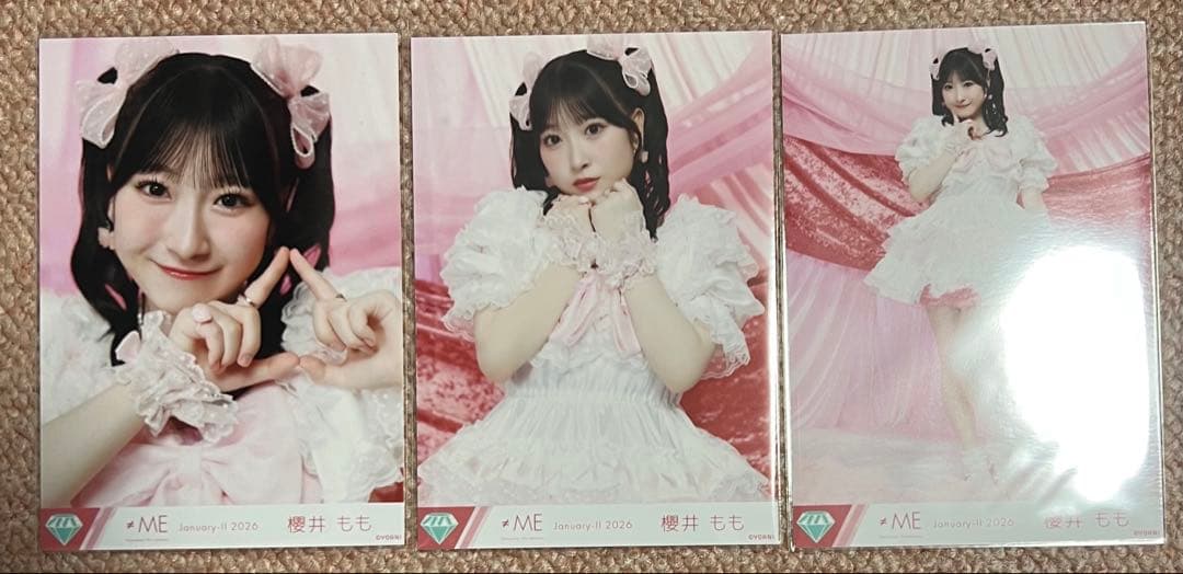 ≠ME 櫻井もも 生写真 きゅんかわ人生 コンプ ノイミー - メルカリ