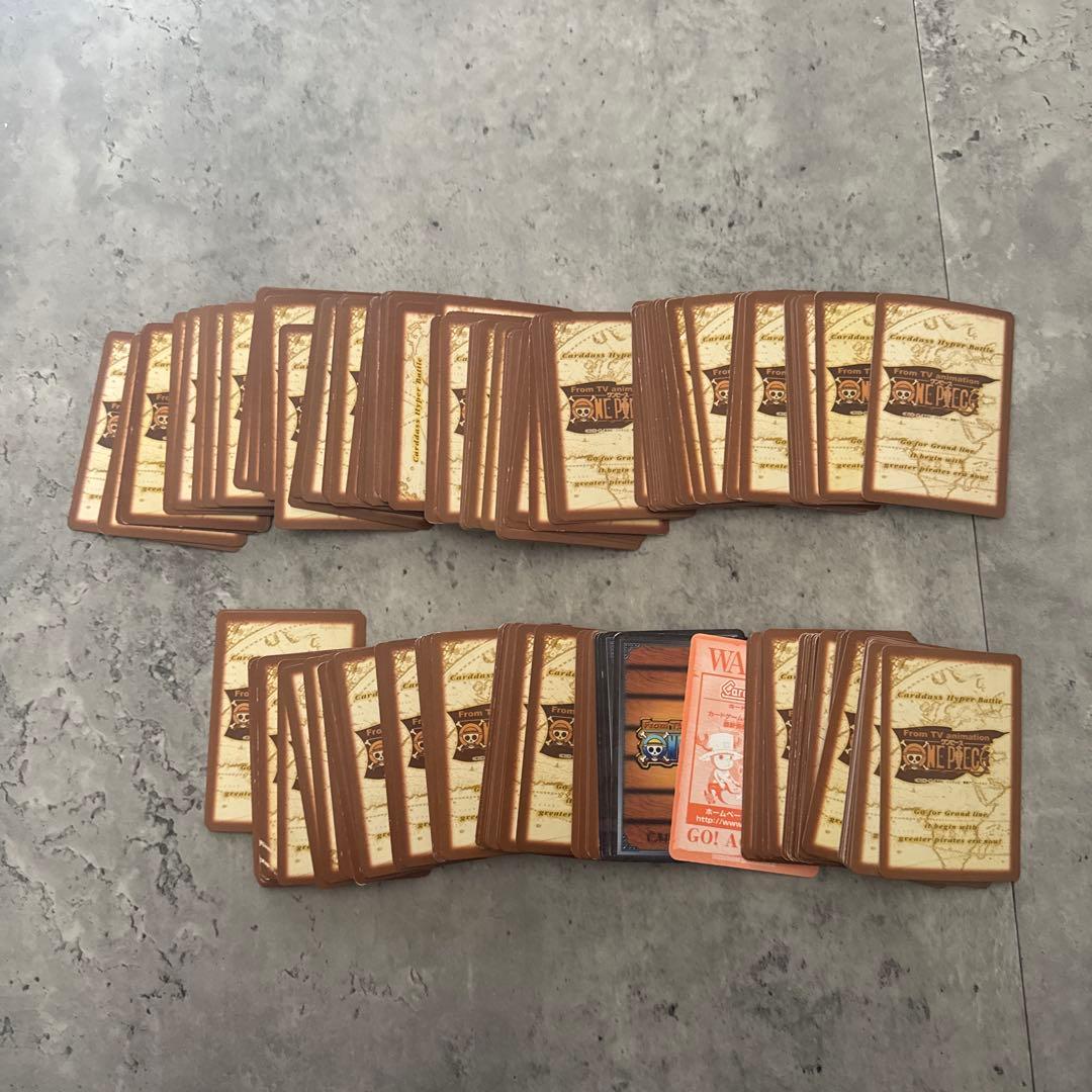 ワンピース ハイパーバトルカードゲーム セット 約180枚セット - メルカリ