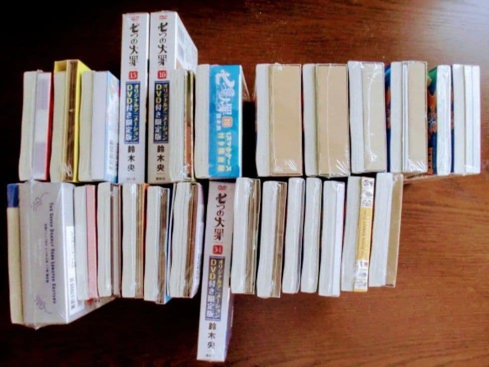 七つの大罪 1～41巻 全巻初版帯付 特装版 関連本 未開封 - メルカリ