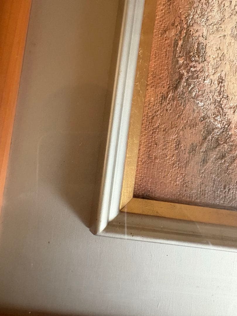 絵画 ロバにのる人 金田辰弘