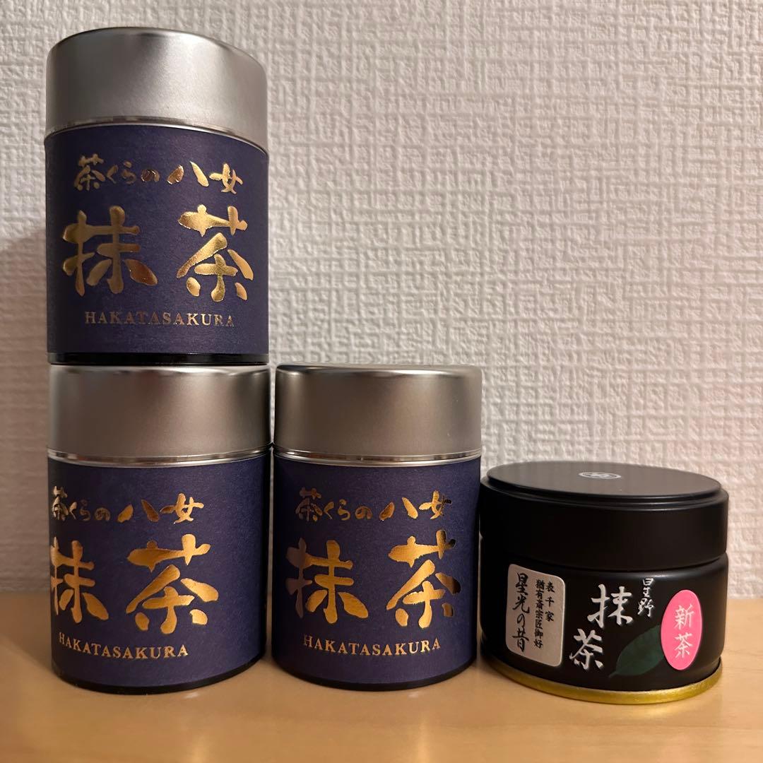 八女　星野製茶園　抹茶　茶くら　八女抹茶　星光の昔　rare 八女 星野製茶園 抹茶 茶くら 八女抹茶 星光の昔 rare - メルカリ