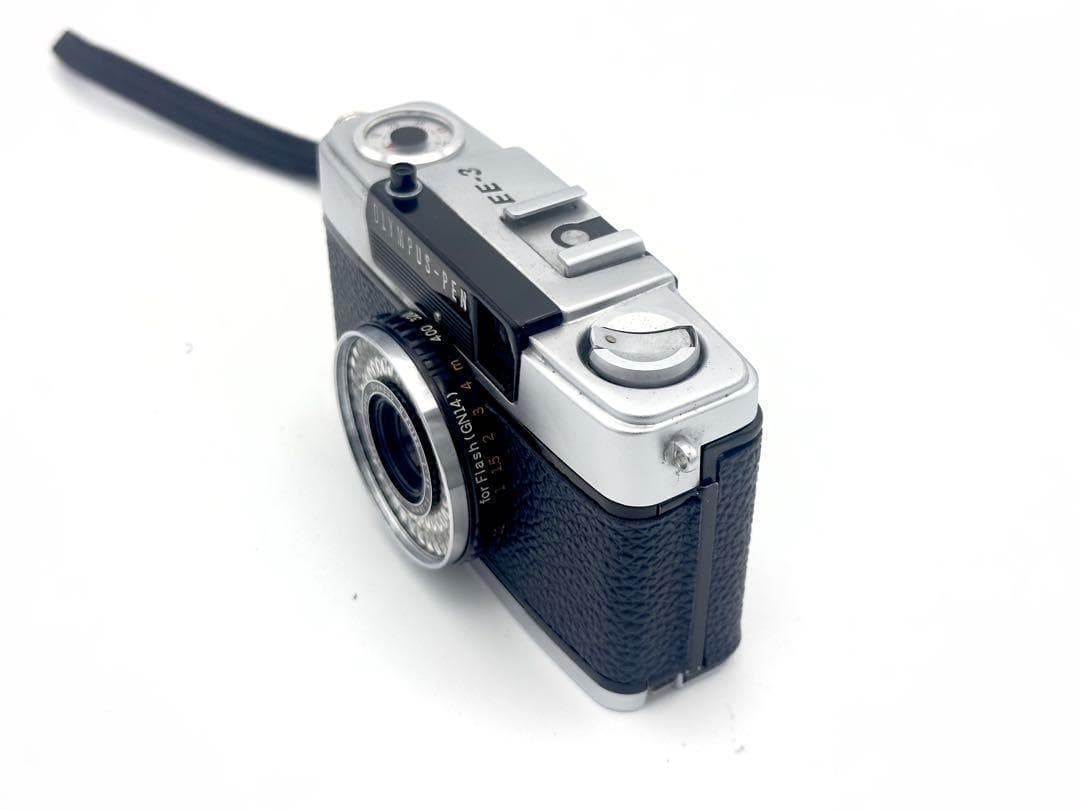 くるみもち様 革貼り替え】OLYMPUS PEN EE-3 ハーフサイズカメラ