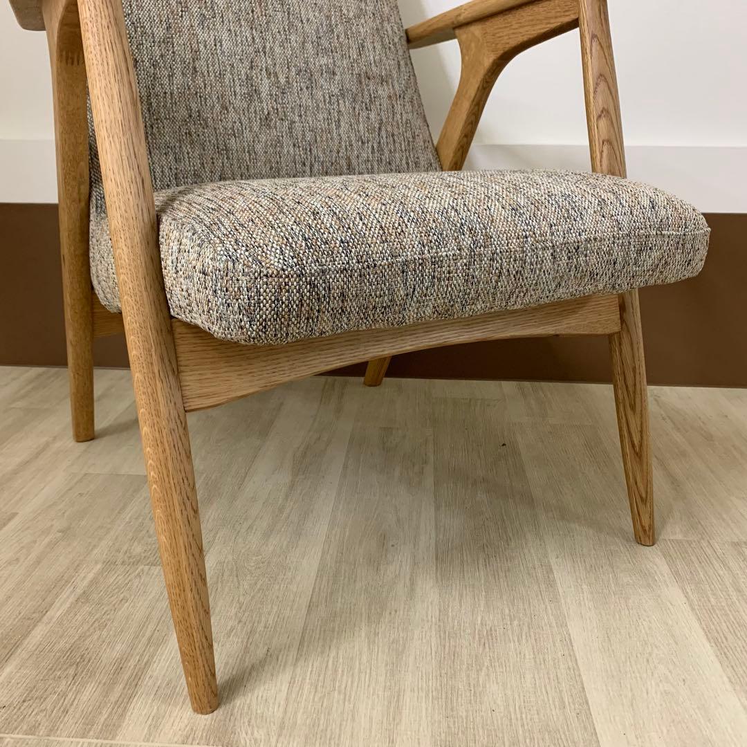 極美品】unico HESTA ウニコ ヘスタ ラウンジチェア ブラウン - メルカリ