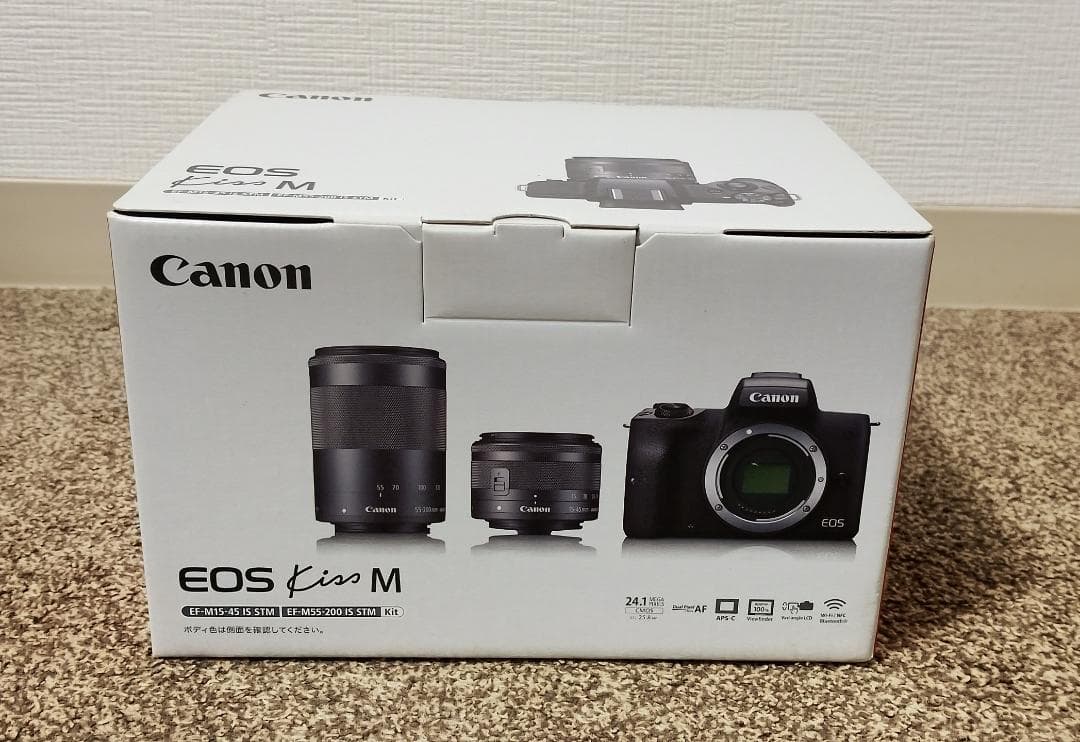 本日のみ限定価格！新品未開封CanonEOS KissMレンズ2本セット CANON EOS Kiss M ダブルレンズキット 価格比較 - 価格.com