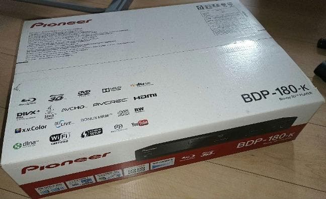 【新品未開封】稀少☆Pioneer ブルーレイプレーヤー BDP-180-K パイオニア BDP-180-K [ブラック] 価格比較 - 価格.com