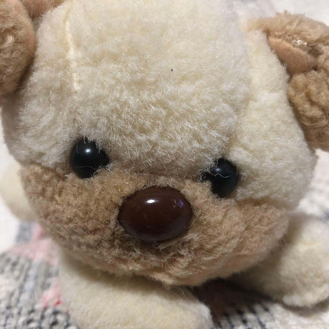 昭和レトロ ヴィンテージ 吉徳 YOSHITOKU 犬 ぬいぐるみ 中古 難あり