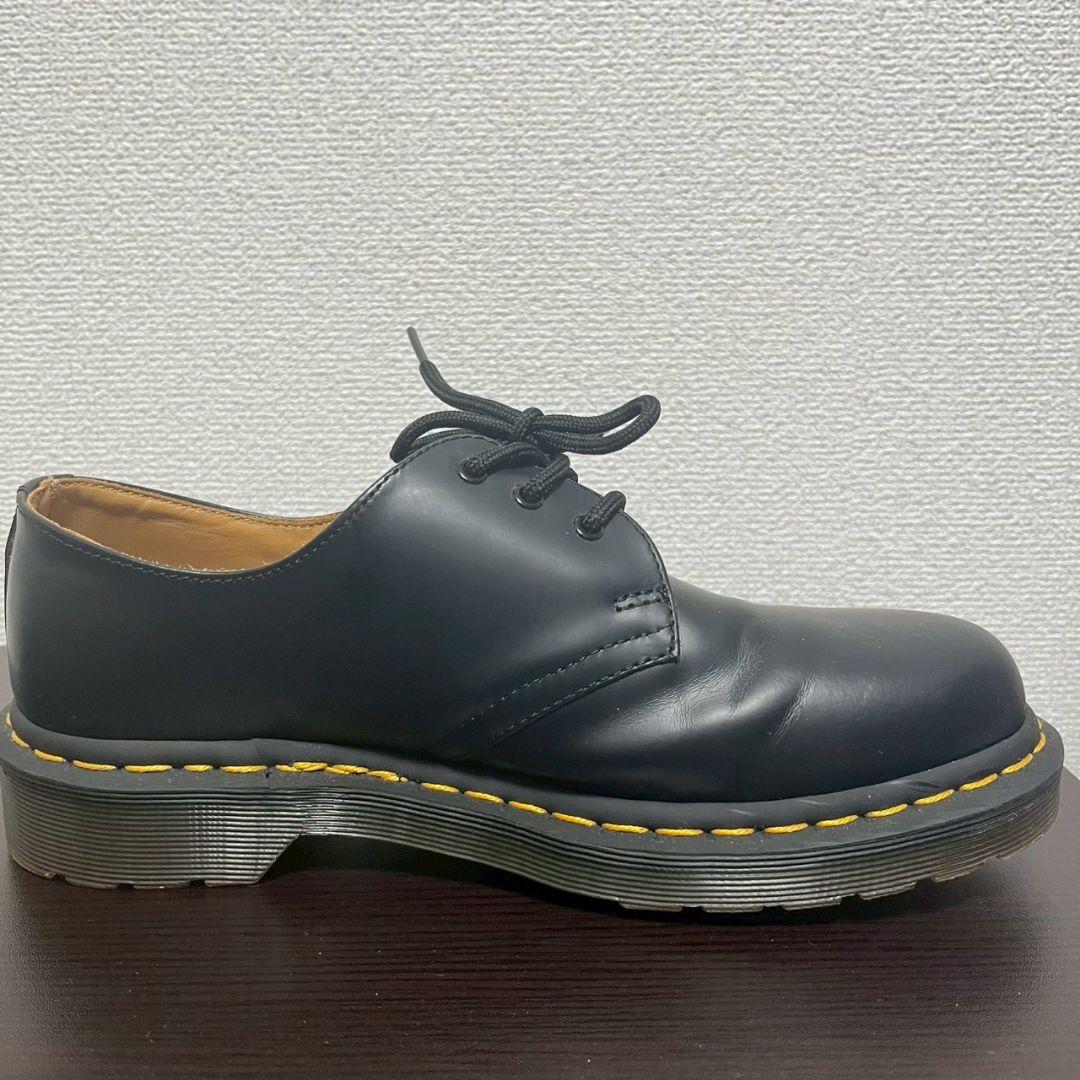 ドクターマーチン 3ホール UK6（25〜25.5cm）ブラック WY004